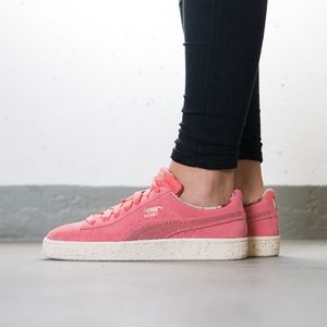 Puma Basket Carreaux Rose W US8.5 M US11